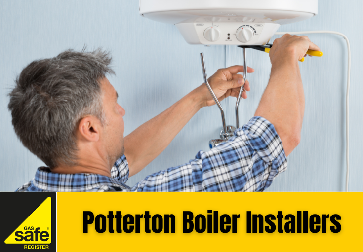 Potterton boiler installation Weavering 